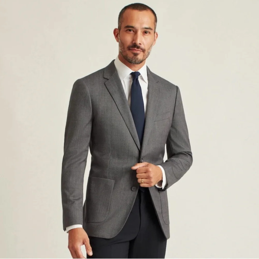 New Bonobos- Jetsetter Stretch Italian Wool Blazer